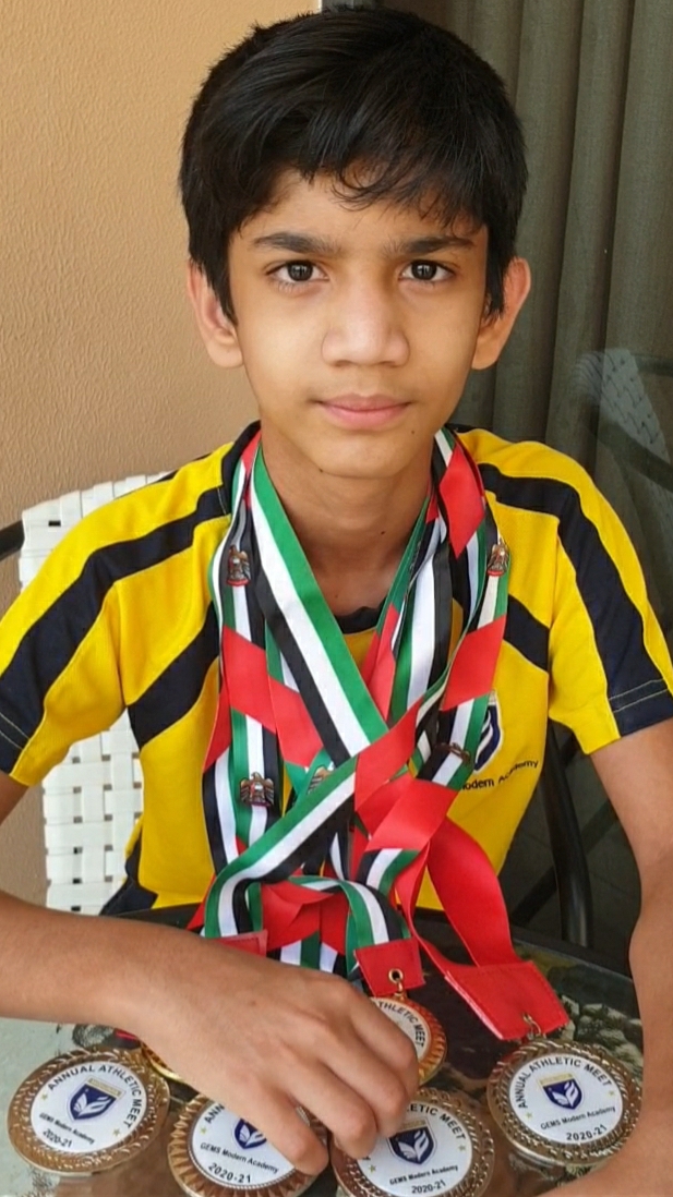 7 Track Event Medals – A School Record